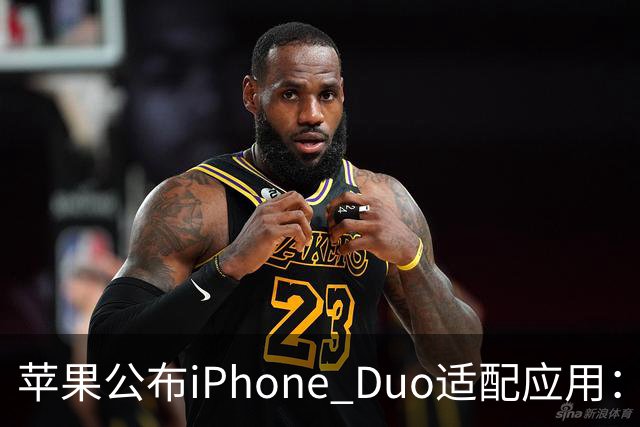 苹果公布iPhone Duo适配应用：爱奇艺、WPS、淘宝等在列
